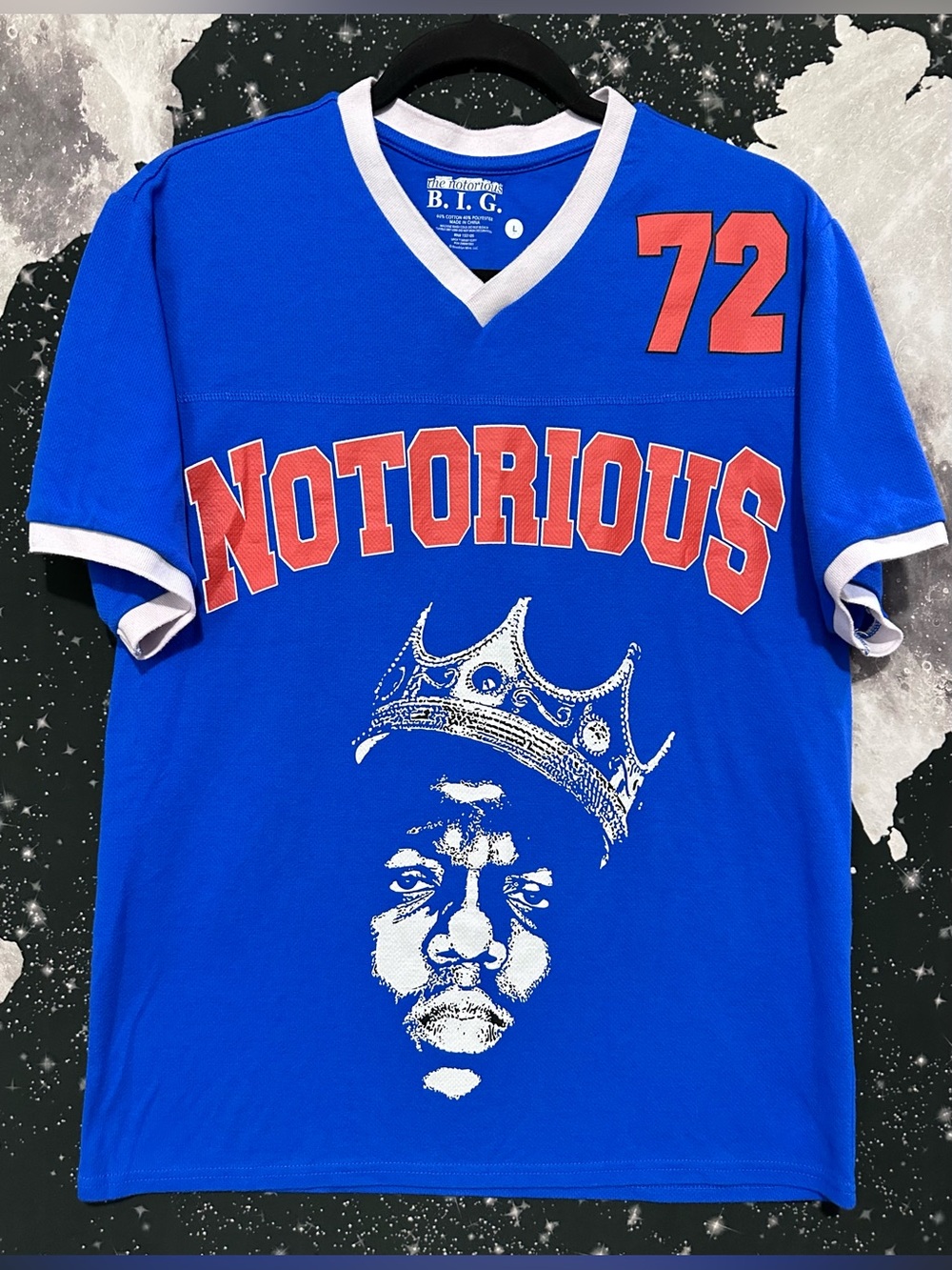Notorious B.I.G Rapper Football Jersey Style Shirt